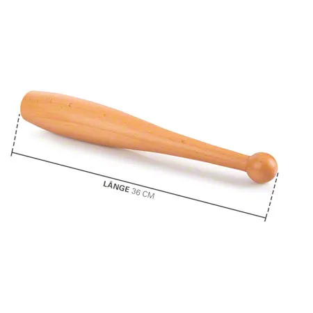 Club made of hardwood, 36 cm