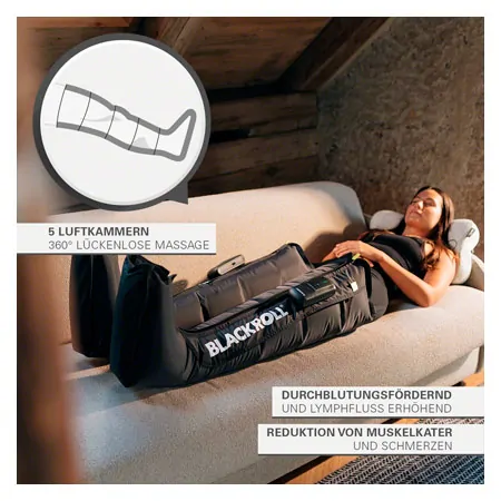 BLACKROLL Compression Boots 2.0, size S, Akku