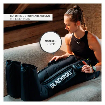 BLACKROLL Compression Boots 2.0, size S, Akku