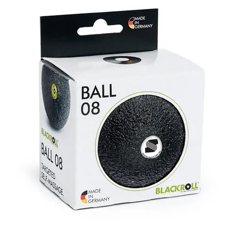 BLACKROLL ball,  8 cm, black