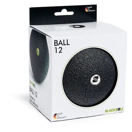 BLACKROLL ball,  12 cm, black
