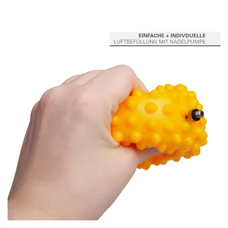 Sensy ball, � 10 cm, yellow, 2 pieces