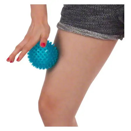 Reflex Ball,  9 cm, blue-transparent
