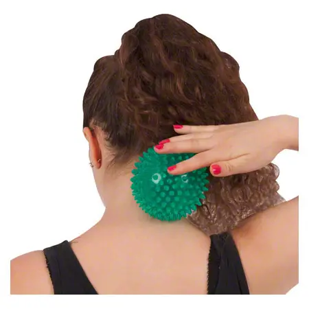 Reflex ball,  10 cm, green-transparent