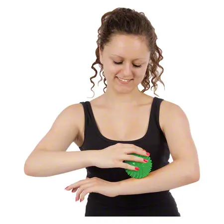 Porcupine ball,  7 cm, green
