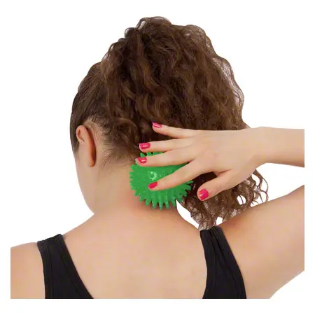 Porcupine ball,  7 cm, green