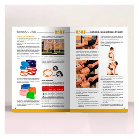 Book Richelli's Fascial Reset System (RFRS) - Therapeutic Exercises for Quadrants and Myofascial Chains, 196 pages