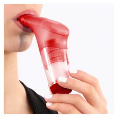 Powerbreathe Plus Respiratory Trainer Sport, red