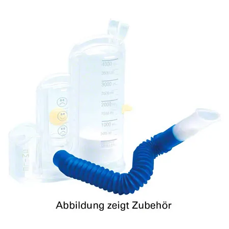 Spiro-Ball SMILE hose + mouthpiece for pulmonary trainer