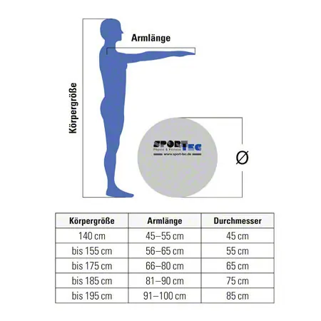 PEZZI gymnastics ball,  42 cm