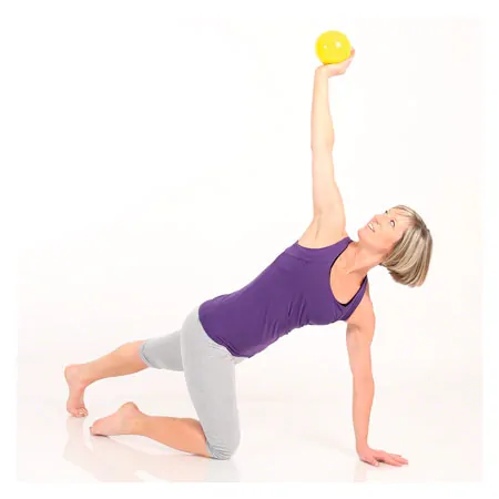 TOGU Gymnastikball JACARANDA,  12,5 cm, 400 g, gelb