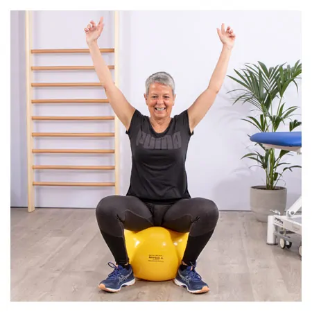 Sit'n Gym sitting ball,  45 cm, yellow