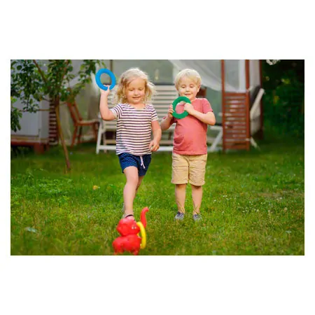 Throwing and tennis rings 18 cm, set of 5