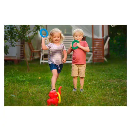 Throwing and tennis rings 18 cm, set of 5