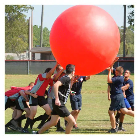 GYMNIC Megaball, � 180 cm, red