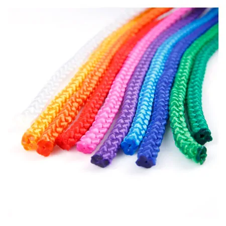 Gymnastics jumping rope, 300 cm, set of 10, includes storage bag