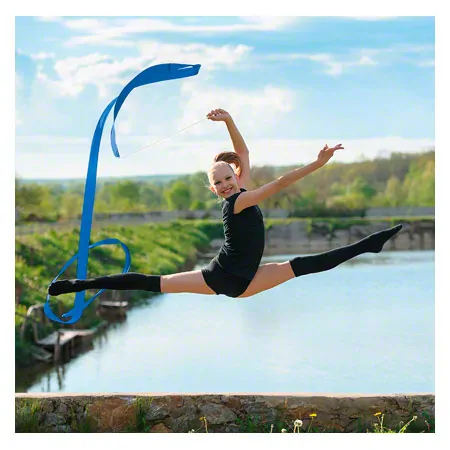 Exercise band with rod, 4 m