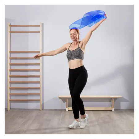 Juggling veils 140x140 cm, set of 4