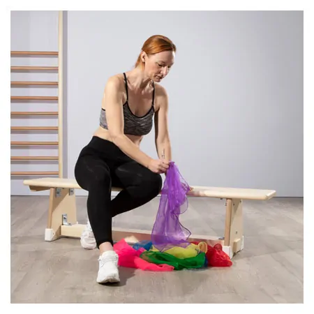 Juggling veils 140x140 cm, set of 4