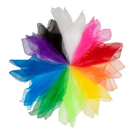 Juggling cloth, 140x140 cm, 10 cloths