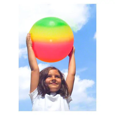 Rainbow Ball,  27 cm