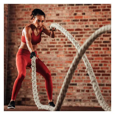 Fitness cable, � 4 cm x 25 m, 15,75 kg