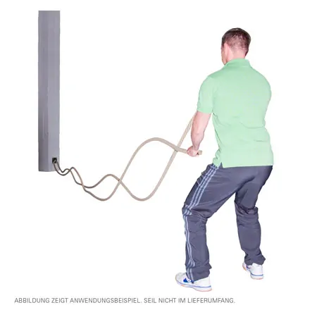 Wall mount for fitness cable
