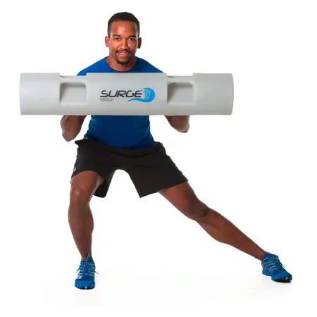Surge flow force trainer, can be filled up to 32 kg,  21 cm x 106 cm, incl. DVD