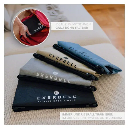 Exerbell foldable kettlebell, fillable up to 14 kg