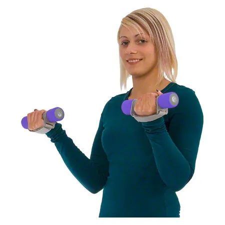 Gym dumbbells, 2 kg, one pair