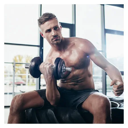 Dumbbell-set, 15 kg, 5-pcs.