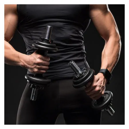 Dumbbell-set, 15 kg, 5-pcs.