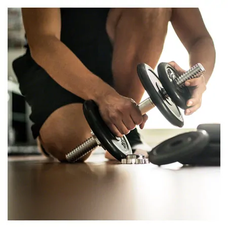 Dumbbell-set, 15 kg, 5-pcs.