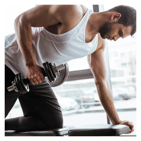 Dumbbell-set, 20 kg, 7-pcs.