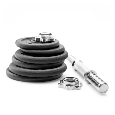 Dumbbell-set, 20 kg, 7-pcs.