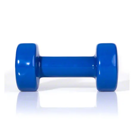 Dumbbell, 4 kg, blue, one piece