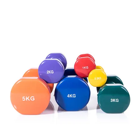 Hand-held dumbbells, 5 kg, orange, one piece