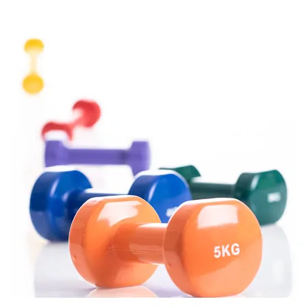 Hand-held dumbbells, 5 kg, orange, one piece