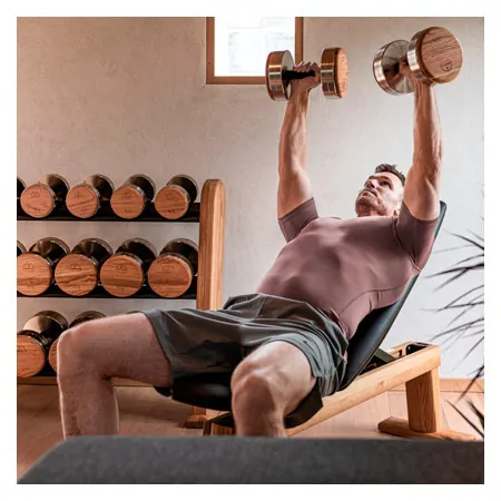 NOHrD Training Bench, WeightBench, Club, Leatherette