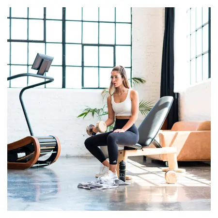 NOHrD Training Bench, WeightBench, Club, Leatherette