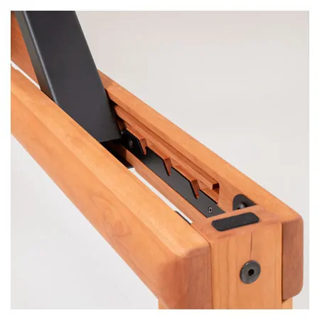 NOHrD training bench, WeightBench, cherry, imitation leather