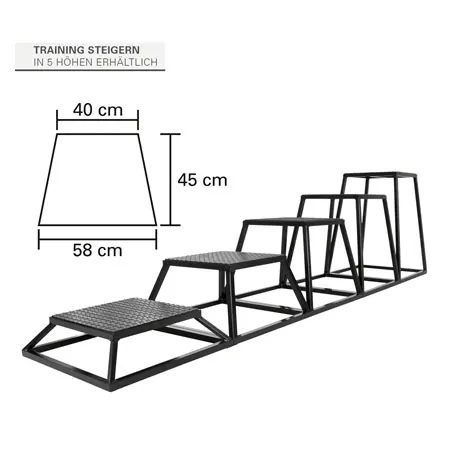 Sport-Tec jumping coach Plyo Box 45 cm