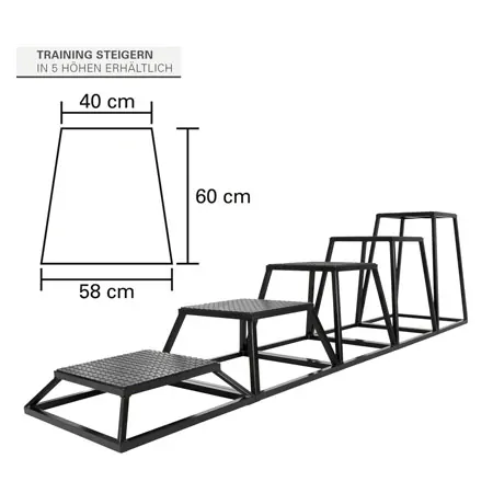 Sport-Tec jumping coach Plyo Box 60 cm