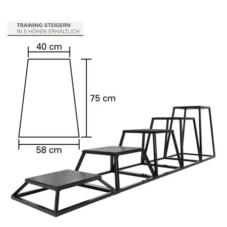 Sport-Tec jumping coach Plyo Box 75 cm