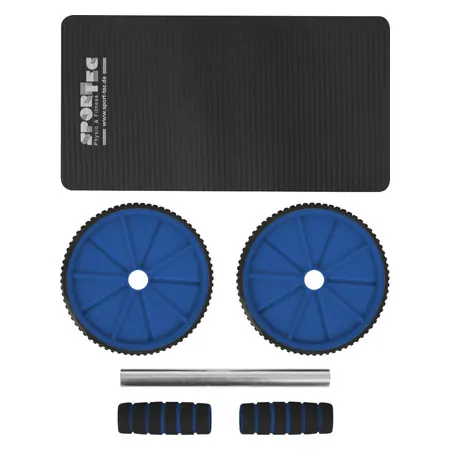 Sport-Tec Ab Wheel ab trainer incl. knee mat