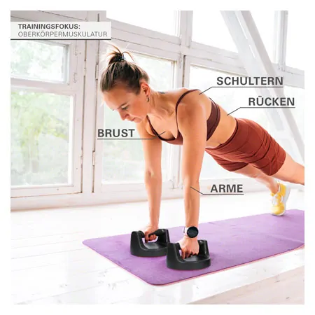 Sport-Tec rotating pushup handles, pair