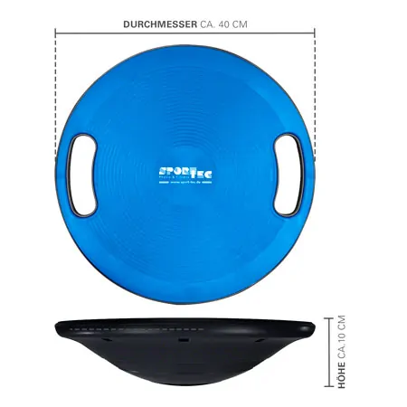 Sport-Tec Balance Board with handles,  40 cm