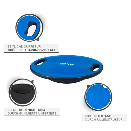 Sport-Tec Balance Board with handles,  40 cm