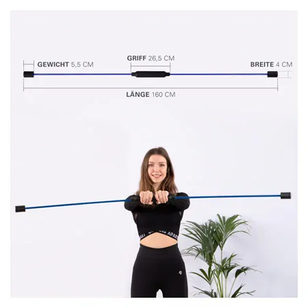 Sport-Tec swinging bar, 159 cm