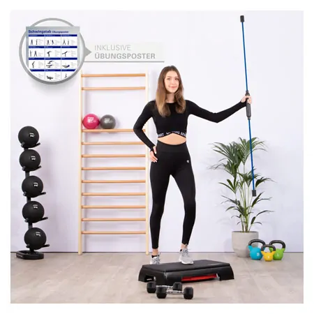 Sport-Tec swing bar, 160 cm incl. Sport-Tec bag